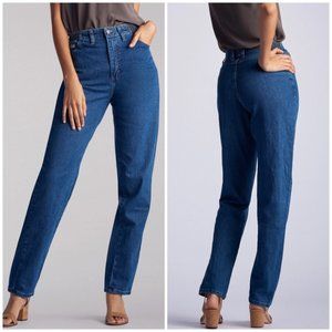 Vintage Lee High Waisted Mom Jeans Size 16 Petite Deadstock NWT